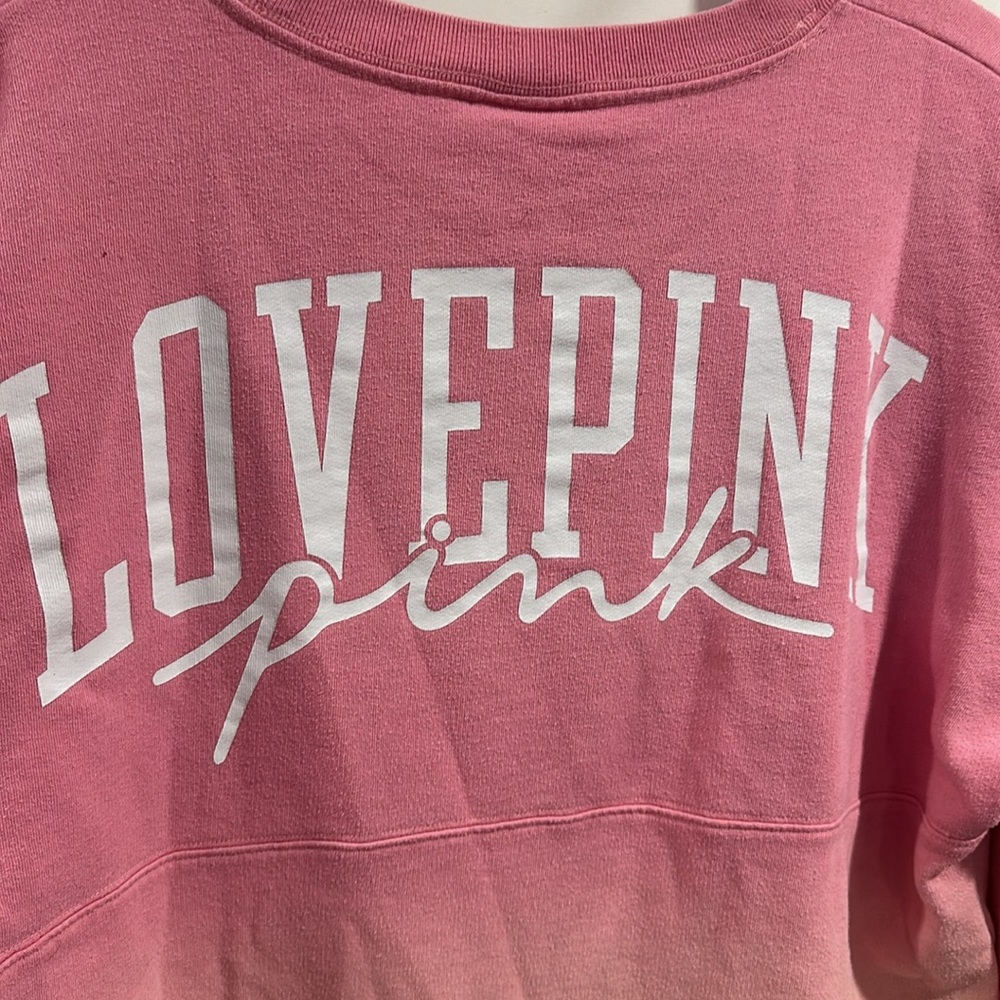 PINK Ombré Pink and Orange Sweatshirt - Picture 7 of 7
